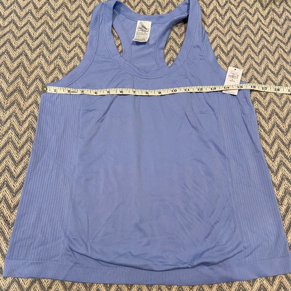 Old Navy Go-Dry Seamless Purple-Blue Racerback Tank Sz XL Petite - Picture 5 of 8